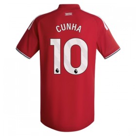 Manchester United Cunha 10 Fotbollströjor Hemma tröja 2026-27 Kortärmad