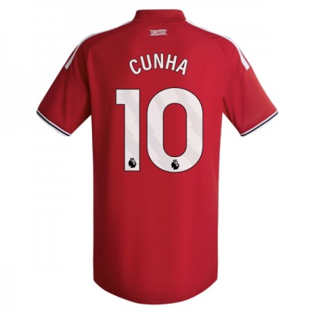 Manchester United Cunha 10 Fotbollströjor Hemma tröja 2026-27 Kortärmad