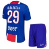 Paris Saint-Germain Bradley Barcola 29 Fotbollströjor Barn Hemma tröja 2026-27 Kortärmad