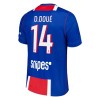 Paris Saint-Germain Desire Doue 14 Fotbollströjor Barn Hemma tröja 2026-27 Kortärmad