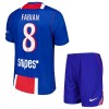 Paris Saint-Germain Fabian 8 Fotbollströjor Barn Hemma tröja 2026-27 Kortärmad