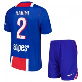 Paris Saint-Germain Hakimi 2 Fotbollströjor Barn Hemma tröja 2026-27 Kortärmad