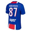 Paris Saint-Germain Joao Neves 87 Fotbollströjor Hemma tröja 2026-27 Kortärmad