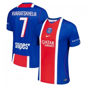Paris Saint-Germain Kvaratskhelia 7 Fotbollströjor Hemma tröja 2026-27 Kortärmad