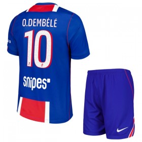 Paris Saint-Germain O. Dembele 10 Fotbollströjor Barn Hemma tröja 2026-27 Kortärmad