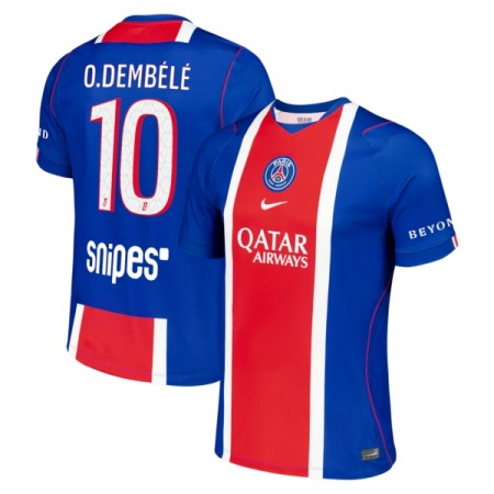 Paris Saint-Germain O. Dembele 10 Fotbollströjor Hemma tröja 2026-27 Kortärmad