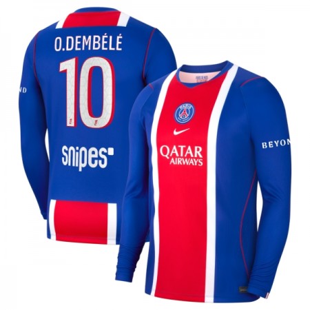 Paris Saint-Germain O. Dembele 10 Fotbollströjor Hemma tröja 2026-27 Långärmad