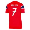 Norge Sorloth 7 Fotbollströjor Hemma tröja World Cup 2026 Kortärmad