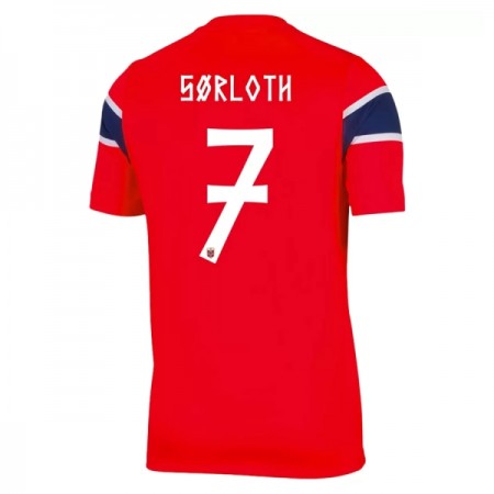 Norge Sorloth 7 Fotbollströjor Hemma tröja World Cup 2026 Kortärmad