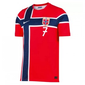 Norge Sorloth 7 Fotbollströjor Hemma tröja World Cup 2026 Kortärmad