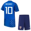 Kroatien Modrić 10 Fotbollströjor Barn Borta tröja World Cup 2026 Kortärmad