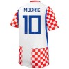 Kroatien Modrić 10 Fotbollströjor Barn Hemma tröja World Cup 2026 Kortärmad