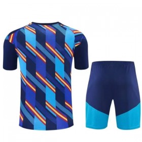 Spanien Pre-Match Fotbollströjor Barn World Cup 2026 Kortärmad