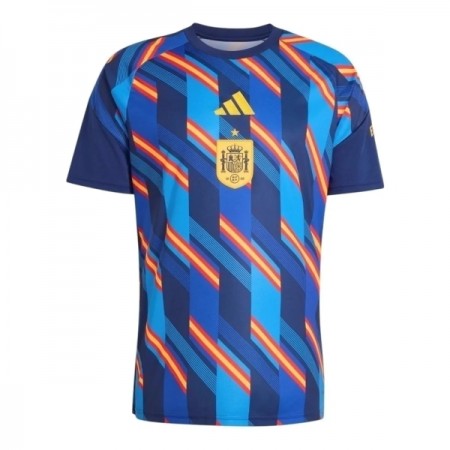 Spanien Pre-Match Fotbollströjor World Cup 2026 Kortärmad