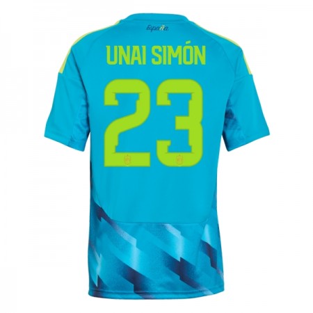 Spanien Unai Simon 23 Fotbollströjor Målvakt World Cup 2026 Kortärmad