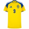 Sverige Isak 9 Fotbollströjor Hemma tröja World Cup 2026 Kortärmad