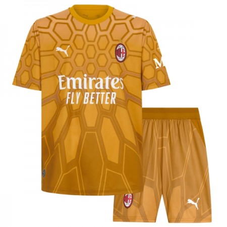 AC Milan Fotbollströjor Målvakt Barn Hemma tröja 2026-27 Kortärmad