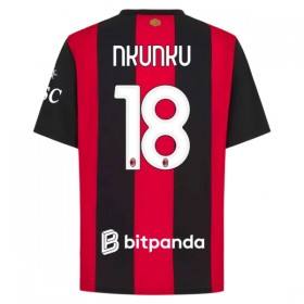 AC Milan Nkunku 18 Fotbollströjor Hemma tröja 2026-27 Kortärmad