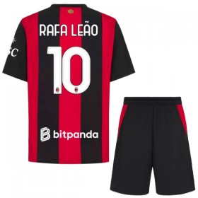 AC Milan Rafael Leao 10 Fotbollströjor Barn Hemma tröja 2026-27 Kortärmad