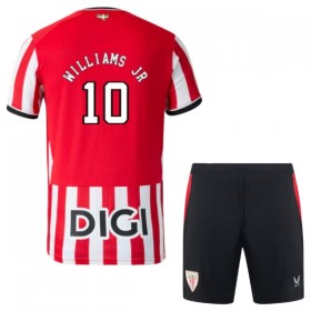 Athletic Bilbao Williams JR 10 Fotbollströjor Barn Hemma tröja 2026-27 Kortärmad