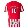 Athletic Bilbao Williams JR 10 Fotbollströjor Barn Hemma tröja 2026-27 Kortärmad