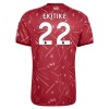 Liverpool Ekitike 22 Fotbollströjor Hemma tröja 2026-27 Kortärmad