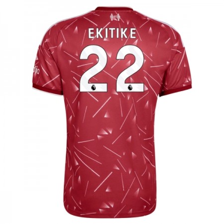 Liverpool Ekitike 22 Fotbollströjor Hemma tröja 2026-27 Kortärmad