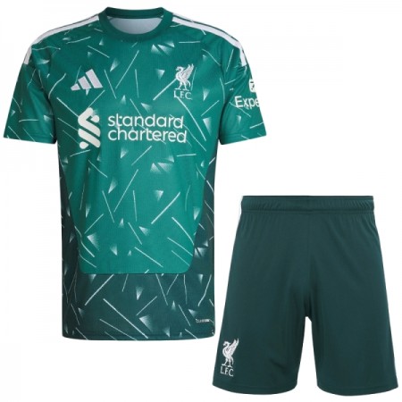 Liverpool Fotbollströjor Målvakt Barn Hemma tröja 2026-27 Grön Kortärmad