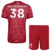 Liverpool Gravenberch 38 Fotbollströjor Barn Hemma tröja 2026-27 Kortärmad