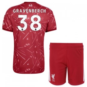 Liverpool Gravenberch 38 Fotbollströjor Barn Hemma tröja 2026-27 Kortärmad