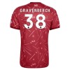 Liverpool Gravenberch 38 Fotbollströjor Barn Hemma tröja 2026-27 Kortärmad