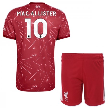 Liverpool Mac Allister 10 Fotbollströjor Barn Hemma tröja 2026-27 Kortärmad