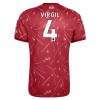 Liverpool Virgil 4 Fotbollströjor Barn Hemma tröja 2026-27 Kortärmad