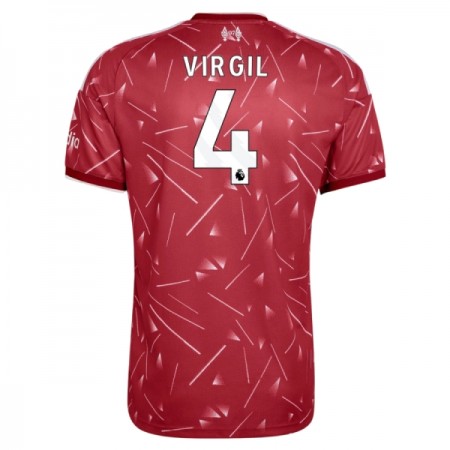 Liverpool Virgil 4 Fotbollströjor Hemma tröja 2026-27 Kortärmad