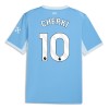 Manchester City Cherki 10 Fotbollströjor Hemma tröja 2026-27 Kortärmad