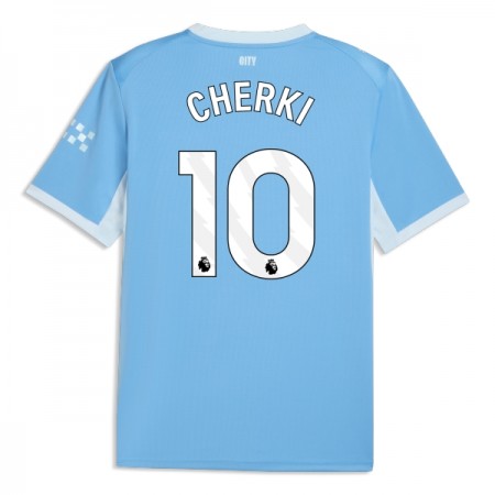 Manchester City Cherki 10 Fotbollströjor Hemma tröja 2026-27 Kortärmad