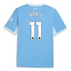 Manchester City Doku 11 Fotbollströjor Hemma tröja 2026-27 Kortärmad