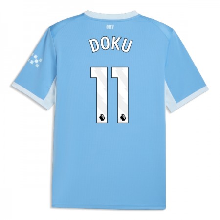Manchester City Doku 11 Fotbollströjor Hemma tröja 2026-27 Kortärmad