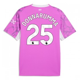 Manchester City Donnarumma 25 Fotbollströjor Målvakt Borta tröja 2026-27 Rosa Kortärmad