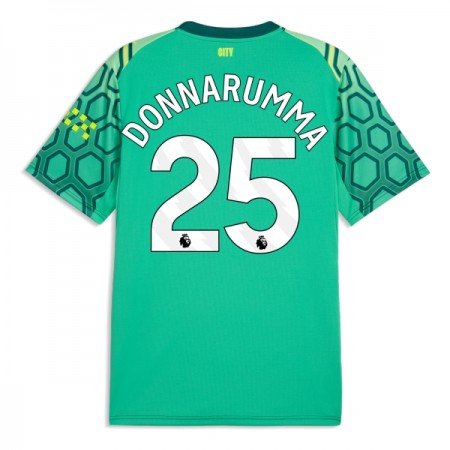 Manchester City Donnarumma 25 Fotbollströjor Målvakt Hemma tröja 2026-27 Grön Kortärmad