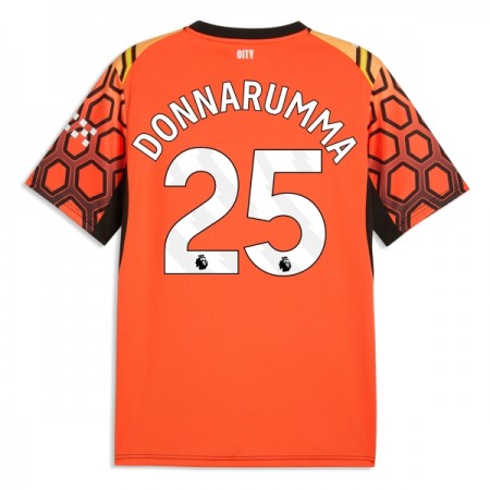 Manchester City Donnarumma 25 Fotbollströjor Målvakt Tredje tröja 2026-27 Orange Kortärmad