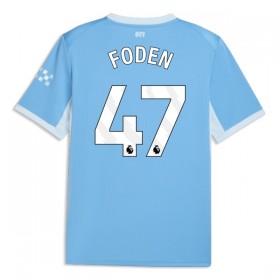 Manchester City Foden 47 Fotbollströjor Hemma tröja 2026-27 Kortärmad