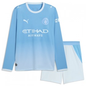 Manchester City Fotbollströjor Barn Hemma tröja 2026-27 Långärmad