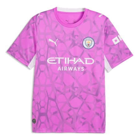 Manchester City Fotbollströjor Målvakt Borta tröja 2026-27 Rosa Kortärmad