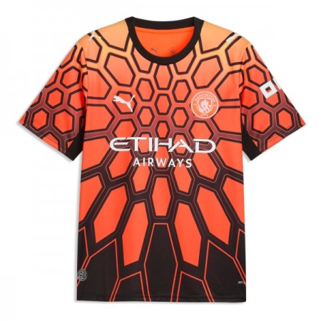 Manchester City Fotbollströjor Målvakt Tredje tröja 2026-27 Orange Kortärmad