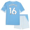 Manchester City Rodrigo 16 Fotbollströjor Barn Hemma tröja 2026-27 Kortärmad