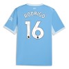 Manchester City Rodrigo 16 Fotbollströjor Hemma tröja 2026-27 Kortärmad