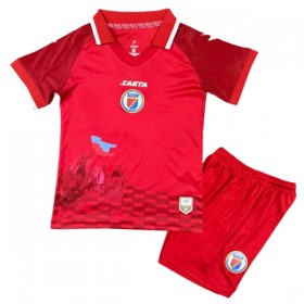 Haiti Fotbollströjor Barn Tredje tröja World Cup 2026 Kortärmad