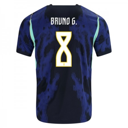 Brasilien Bruno Guimaraes 8 Fotbollströjor Borta tröja World Cup 2026 Kortärmad