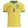 Brasilien Bruno Guimaraes 8 Fotbollströjor Hemma tröja World Cup 2026 Kortärmad